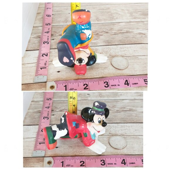 Disney Mickey Mouse Clowns Mickey & Co Collectible Vintage Figures Mickey Circus - Picture 7 of 14